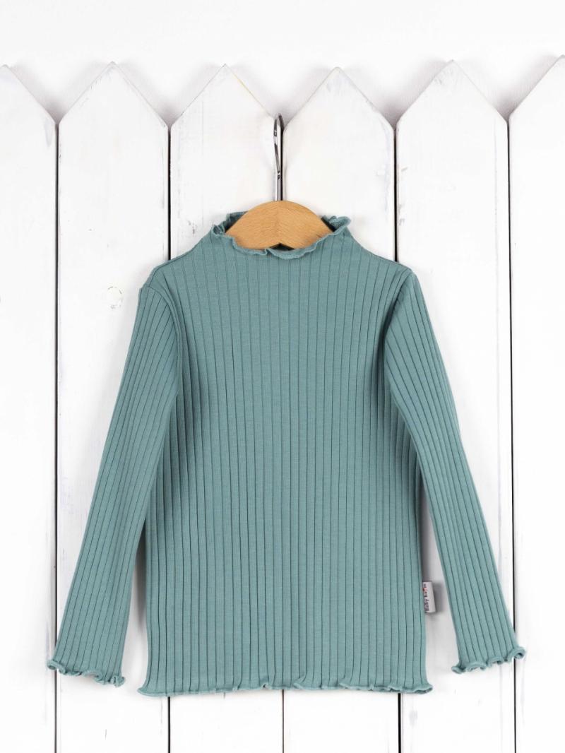 картинка Лонгслив для девочки Baby Boom Ф85/8-К Шалфей Б103 от магазина детских товаров ALiSa