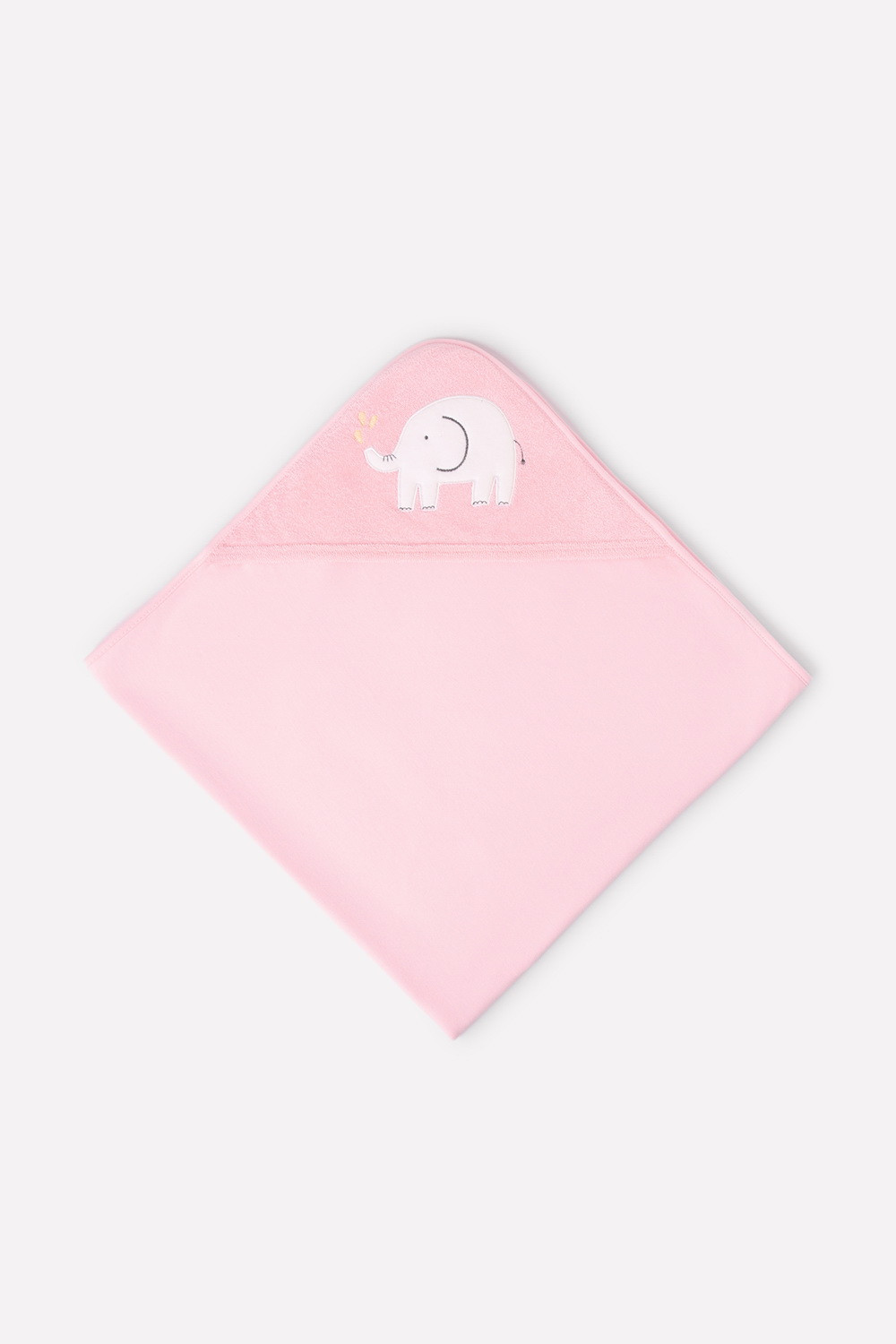 картинка Простынка для купания для девочки Crockid К 8500 карамельно розовый (звери линейки) от магазина детских товаров ALiSa
