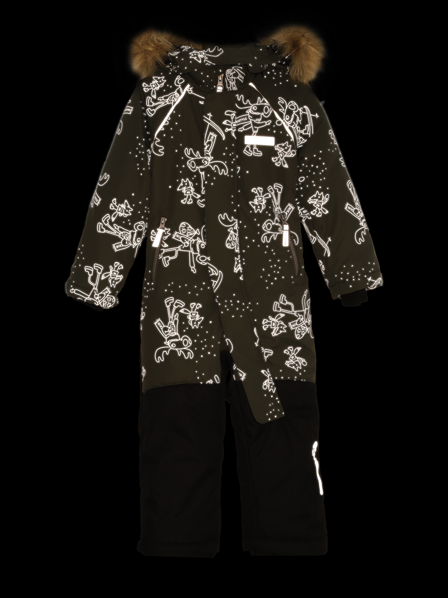 картинка Комбинезон для мальчика NIKASTYLE 8з0325 Хаки Черный от магазина детских товаров ALiSa