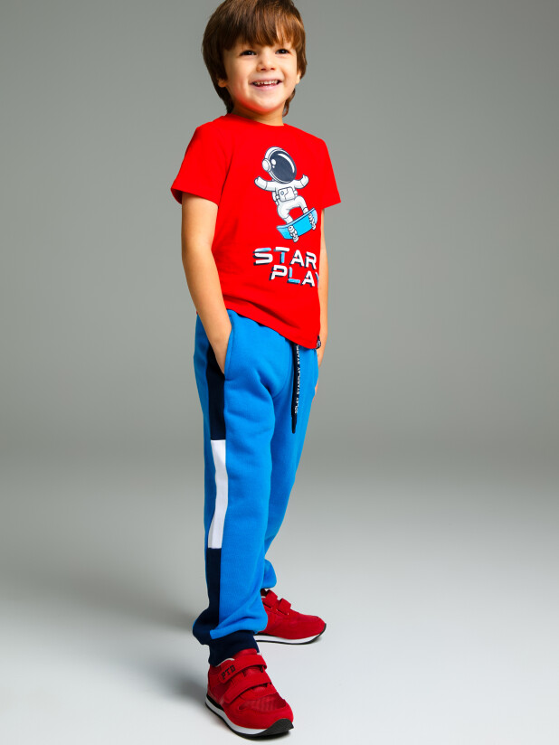 картинка Брюки трикотажные для мальчика PL 32312034 п201 от магазина детских товаров ALiSa