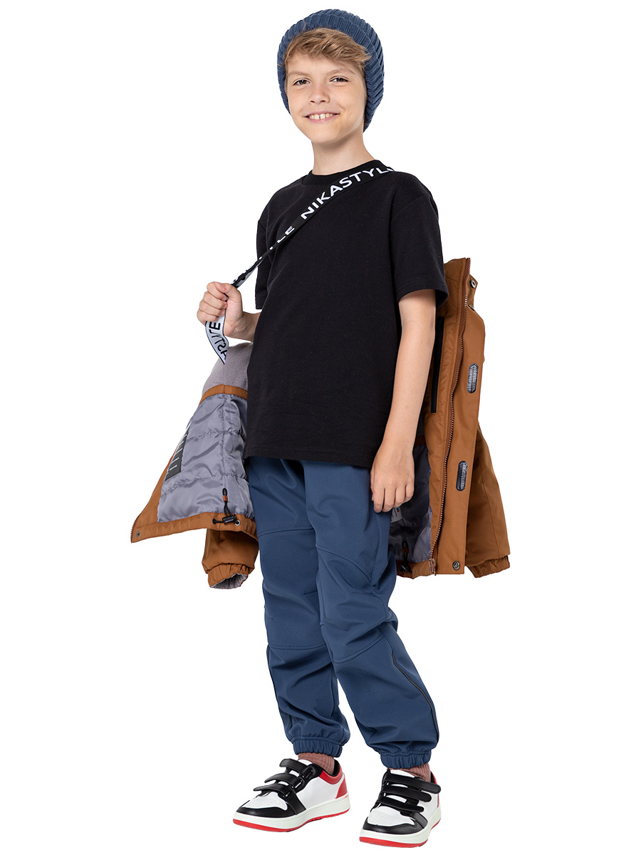 картинка Куртка утепленная для мальчика NIKASTYLE 4м2924 кэмел от магазина детских товаров ALiSa