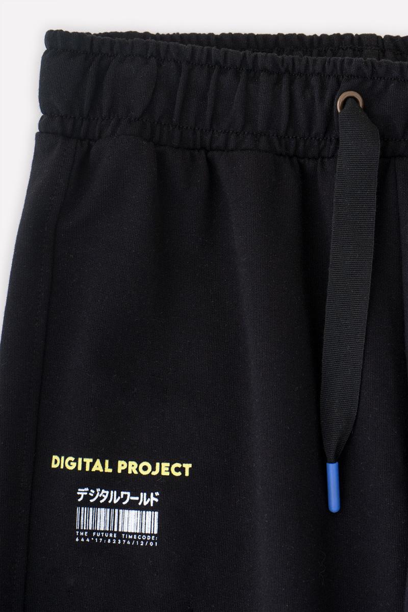 картинка Брюки для мальчика КБ 400401 черный к66 от магазина детских товаров ALiSa