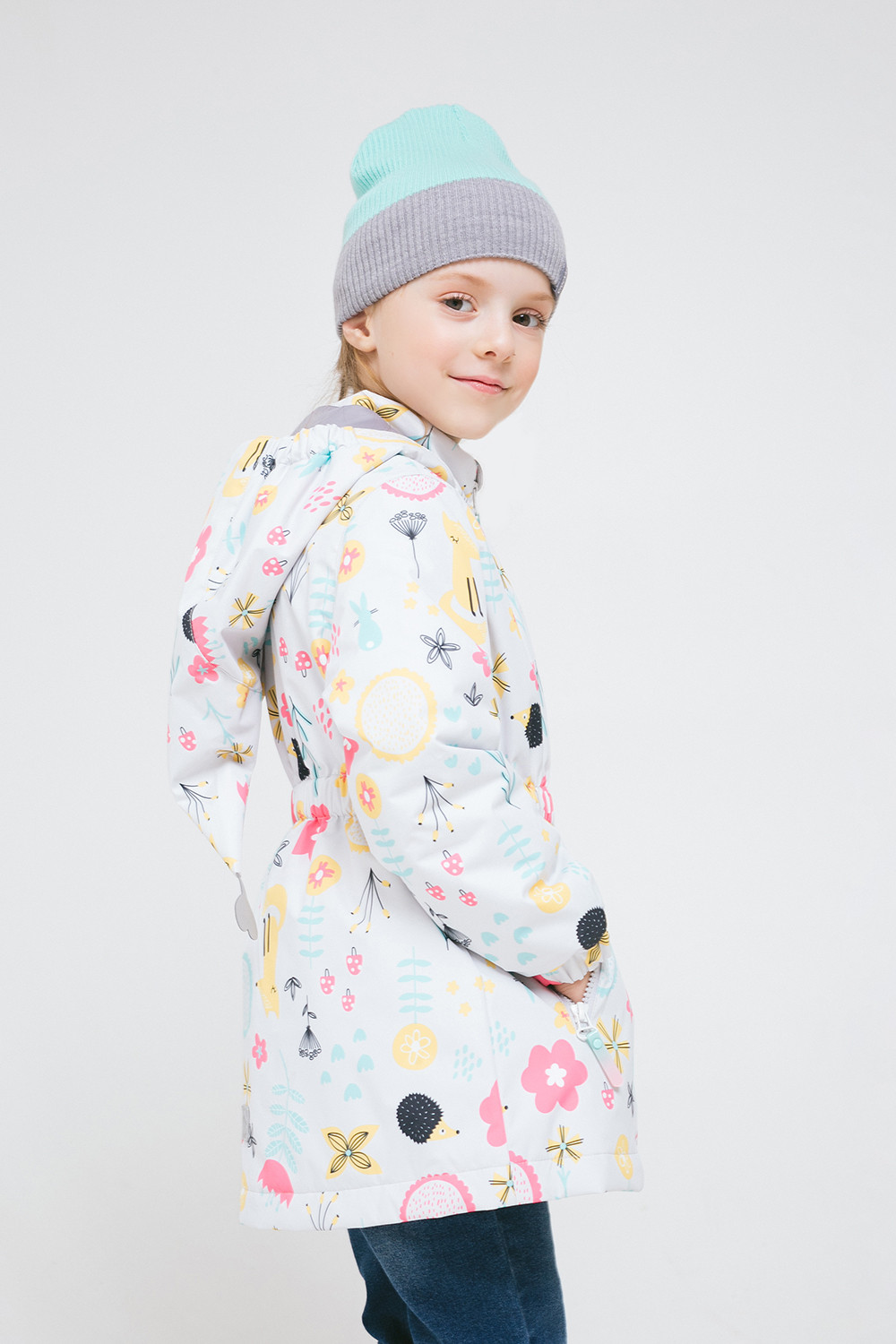 картинка Куртка демисезонная утепленная для девочки Crockid ВК 32096/н/4 УЗГ от магазина детских товаров ALiSa