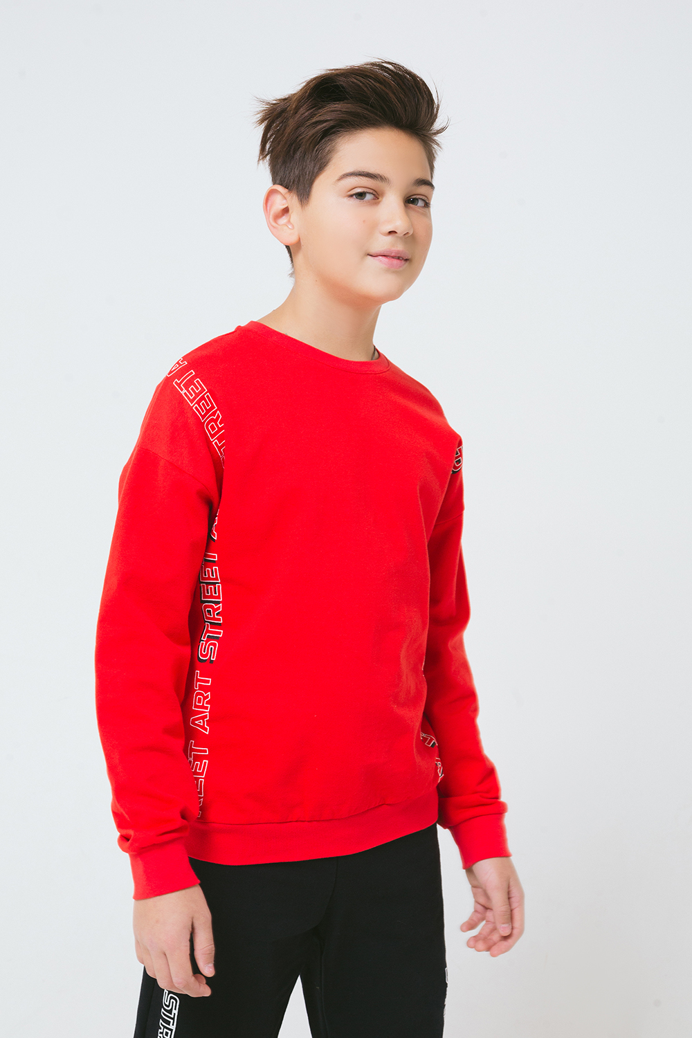картинка Джемпер для мальчика КБ 301001 красный к24 от магазина детских товаров ALiSa