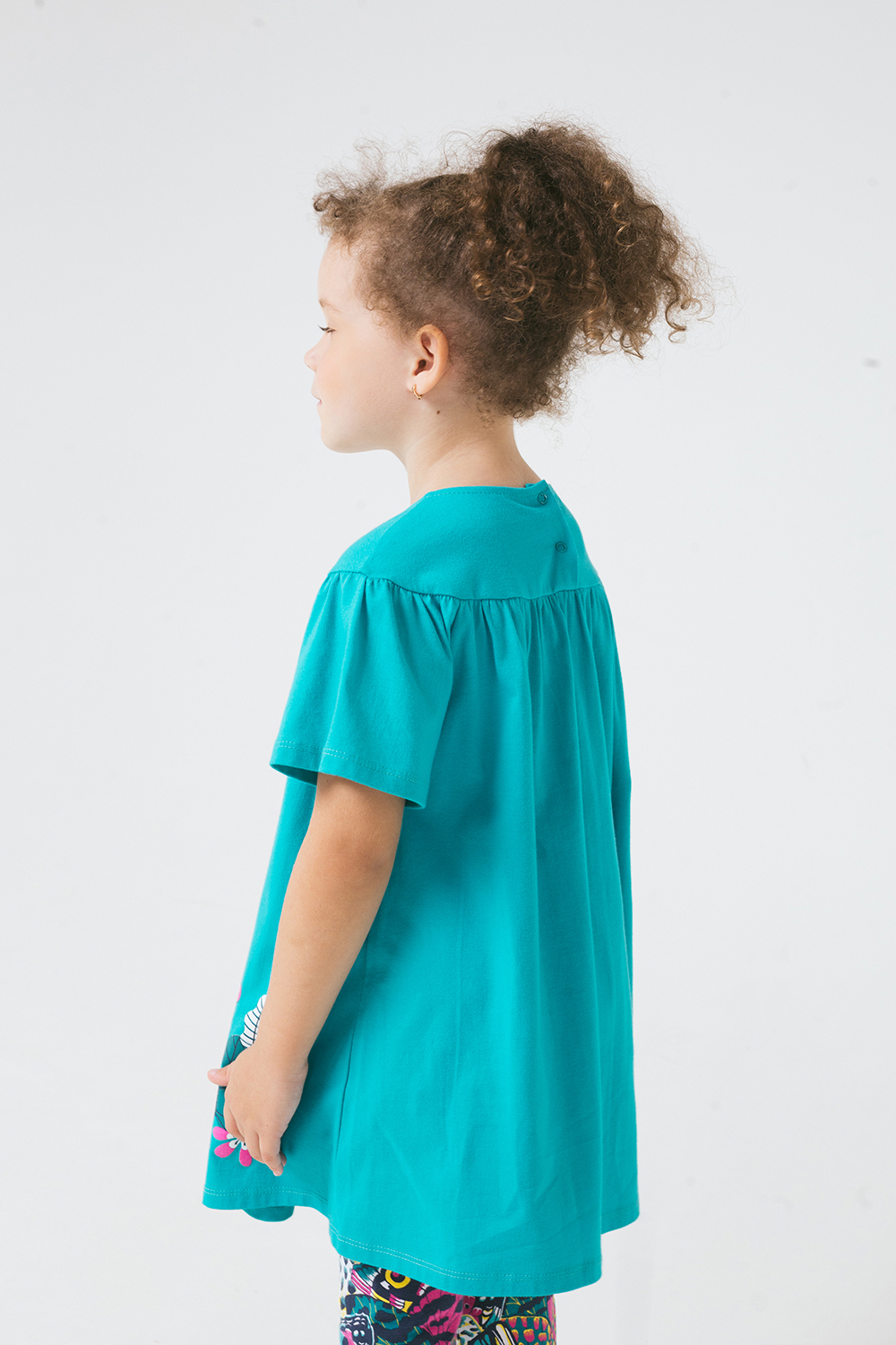картинка Комплект для девочки Crockid КР 2651 темный минт + крылья бабочек к239 от магазина детских товаров ALiSa