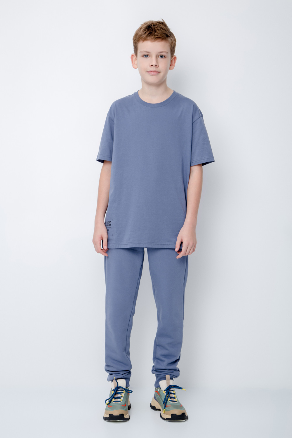 картинка Брюки для мальчика Crockid КБ 400552 мокрый асфальт от магазина детских товаров ALiSa