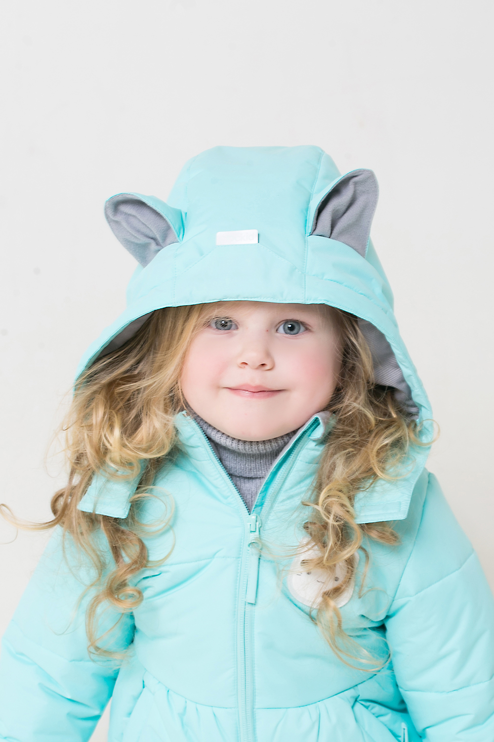 картинка Куртка зимняя для девочки Crockid ВК 38046/2 ГР от магазина детских товаров ALiSa
