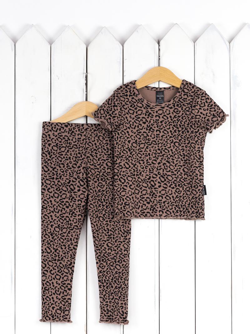 картинка Комплект для девочки Baby Boom КД456/13-К Леопард от магазина детских товаров ALiSa