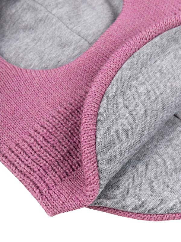 картинка Балаклава утепленная для девочки NIKASTYLE 10з15225 Орхидея от магазина детских товаров ALiSa