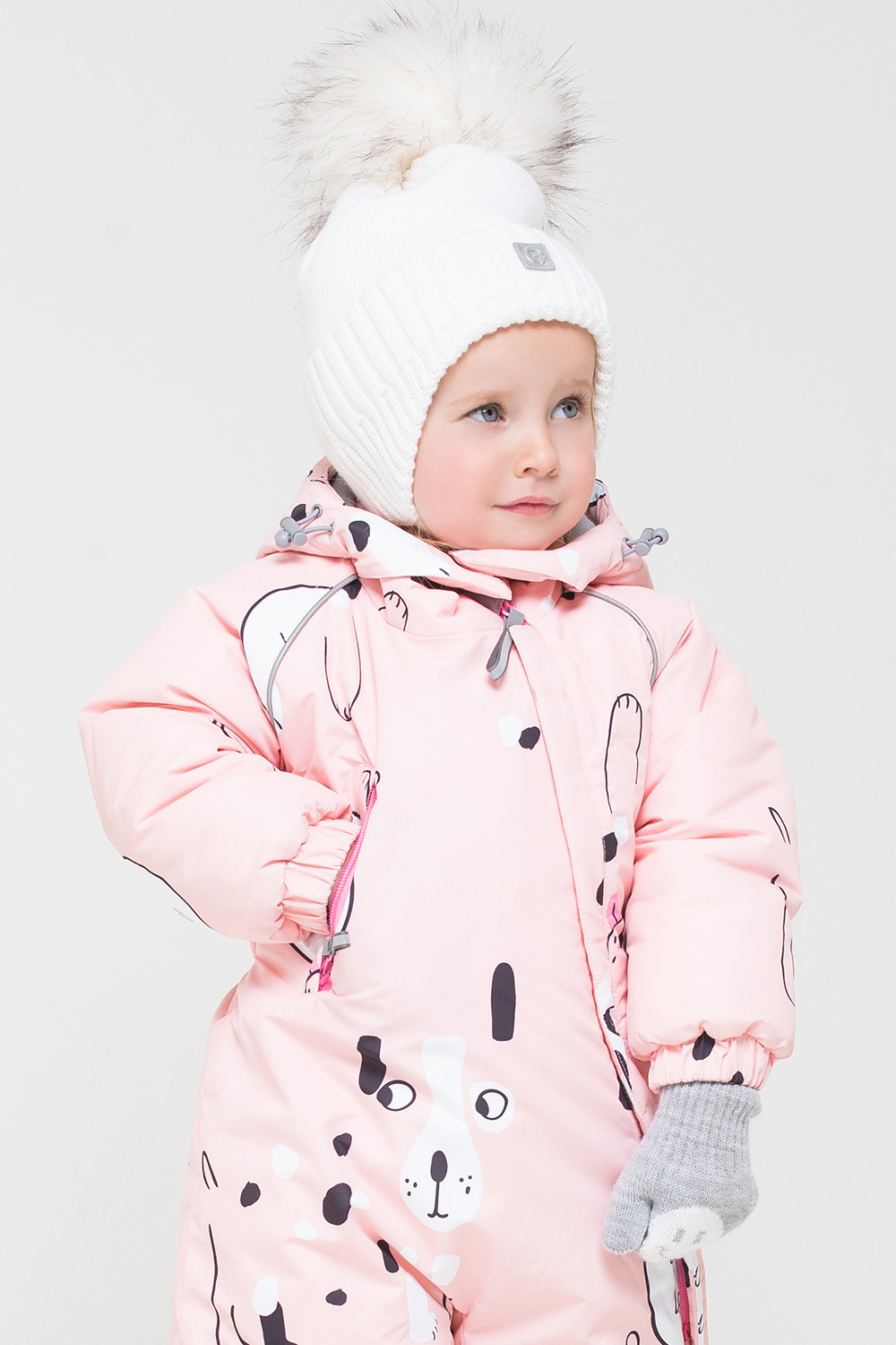картинка Комбинезон зимний для девочки Crockid ВК 60024/н/4 УЗГ от магазина детских товаров ALiSa