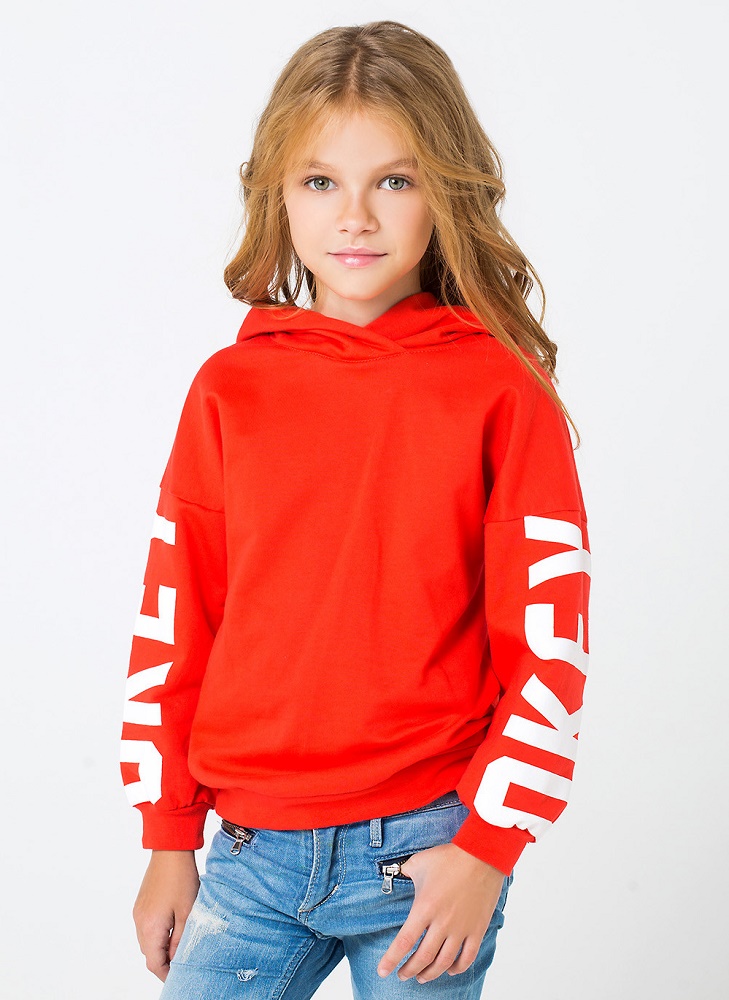 картинка Джемпер для девочки Crockid КР 300596 ярко-красный1 к199 от магазина детских товаров ALiSa
