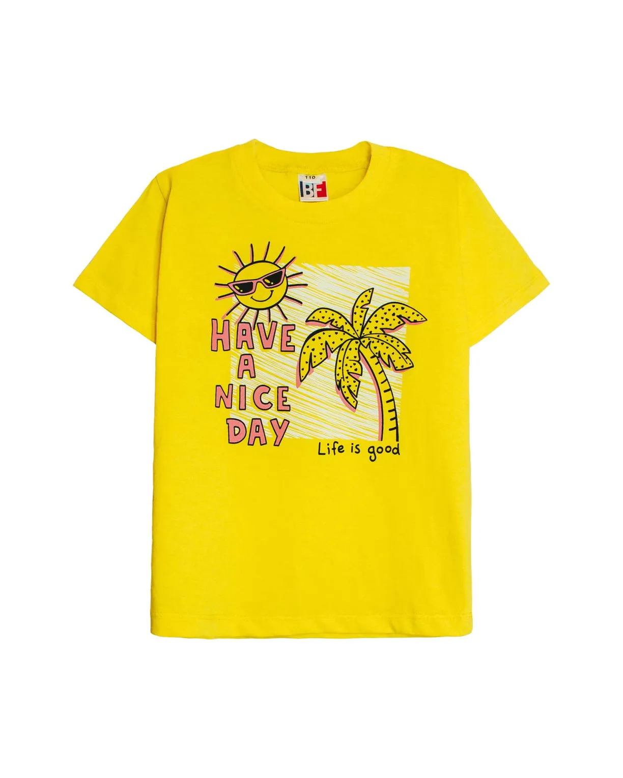 картинка Футболка для девочки Let's go LG 51270 желтый от магазина детских товаров ALiSa