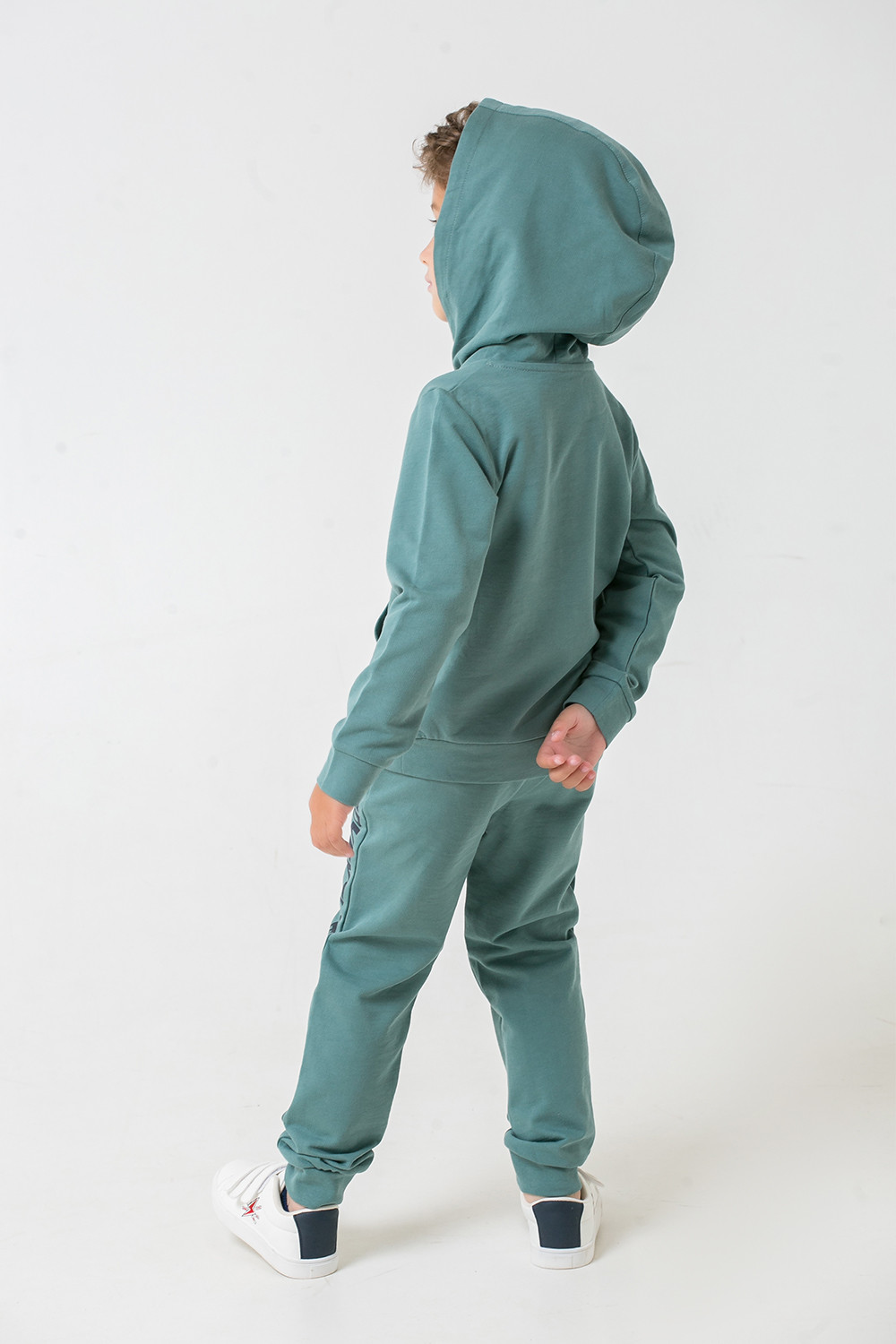 картинка Джемпер для мальчика Crockid КР 301272 зеленая полынь к292 от магазина детских товаров ALiSa