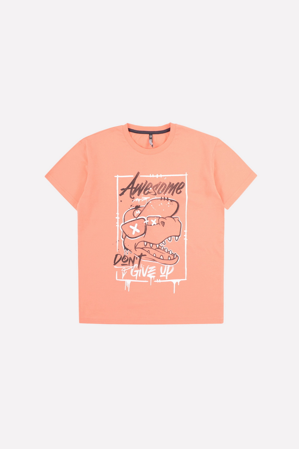 картинка Футболка для мальчика КБ 301333 персиковый к42 от магазина детских товаров ALiSa