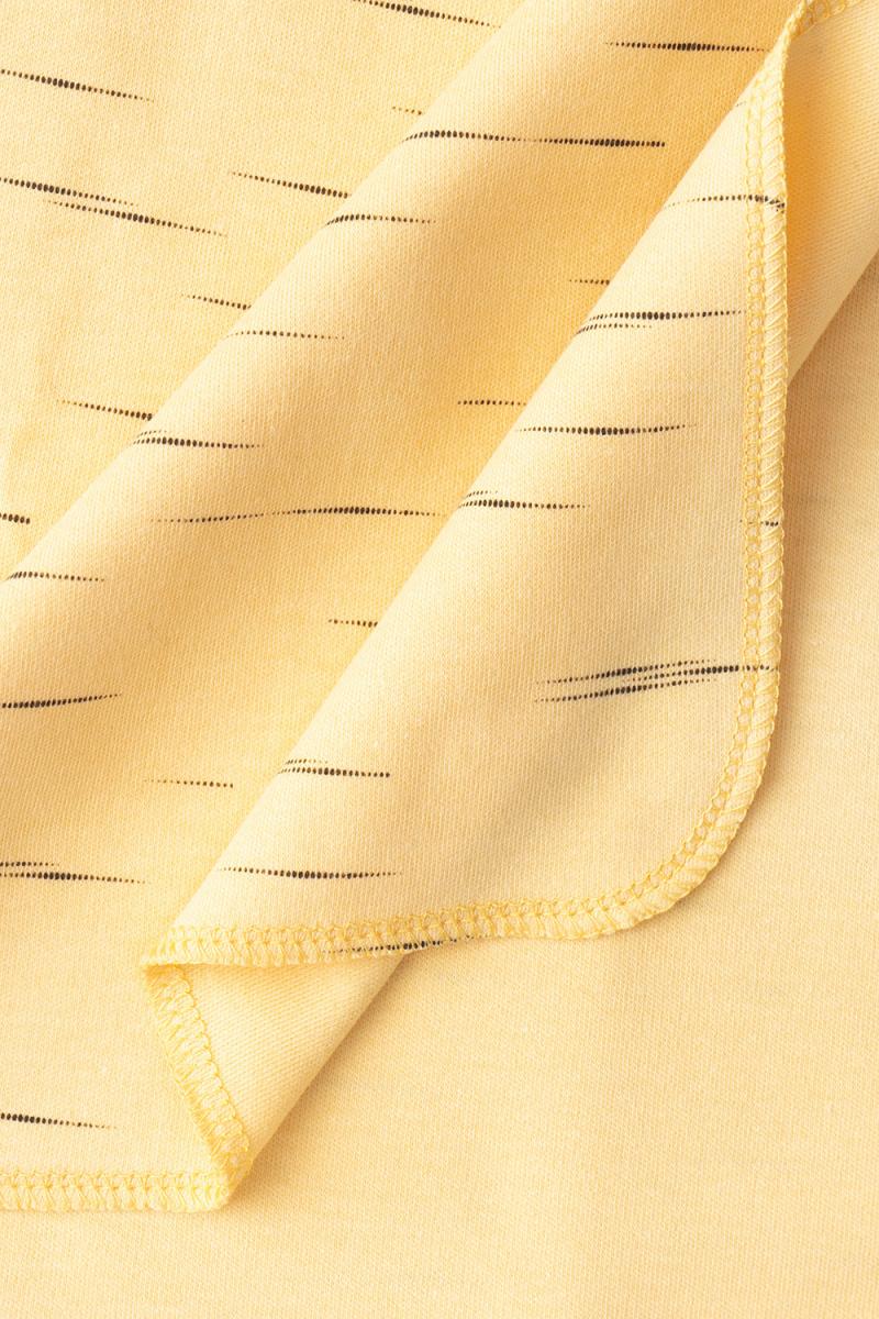 картинка Пеленка детская Crockid К 8512 эффект меланжа на светло-желтом я120 от магазина детских товаров ALiSa