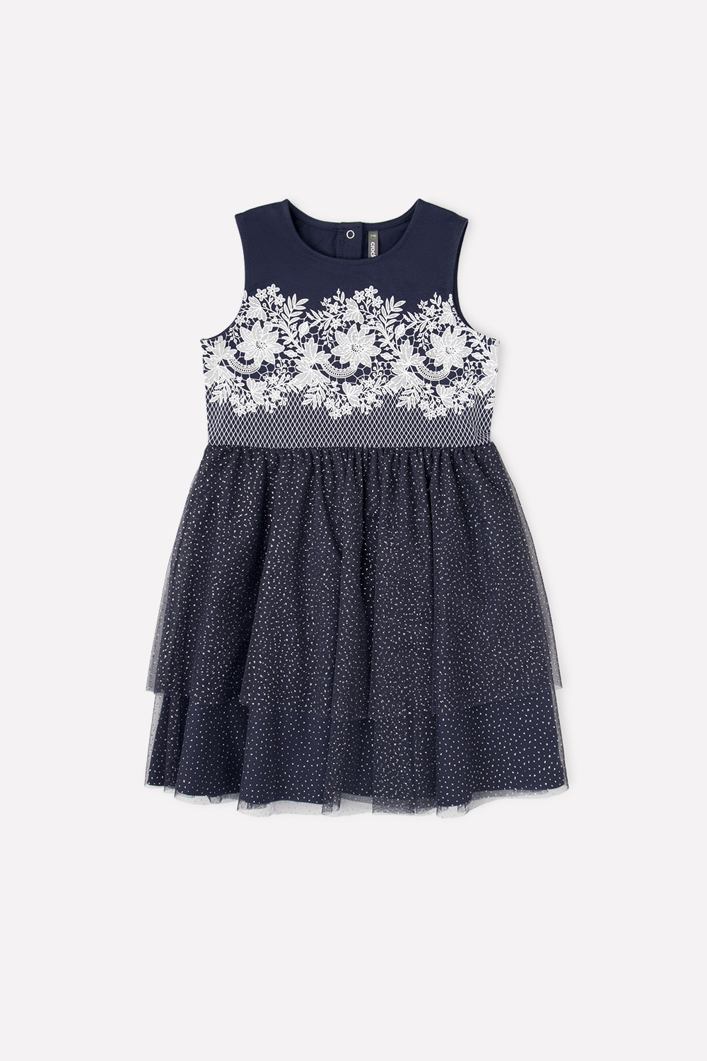 картинка Платье для девочки Crockid К 5663 фиолетово-синий от магазина детских товаров ALiSa