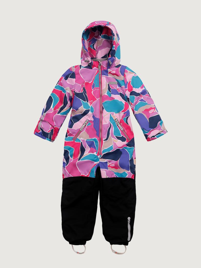 картинка Комбинезон утеплённый для девочки NIKASTYLE 8м1225 Ягода черный от магазина детских товаров ALiSa