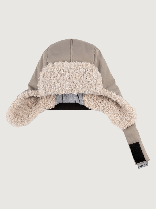картинка Шапка мембранная утепленная NIKASTYLE 11з16325 Какао от магазина детских товаров ALiSa