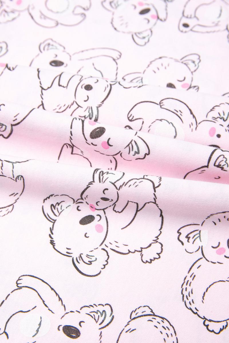 картинка Пеленка для девочки Crockid К 8512 забавные коалы на нежно-розовом от магазина детских товаров ALiSa