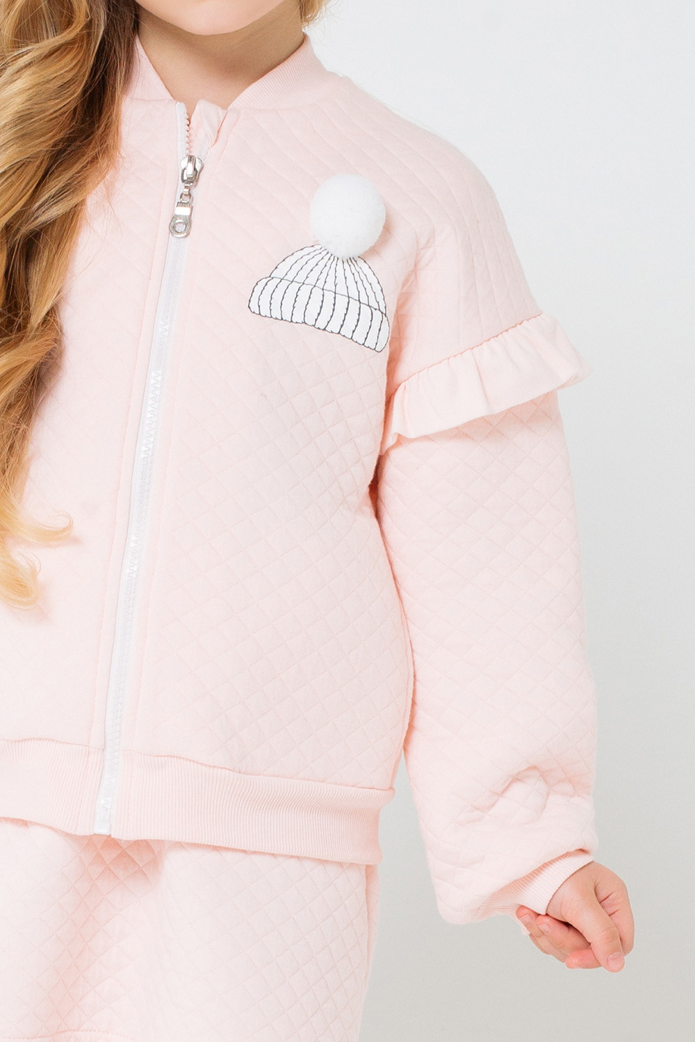 картинка Куртка для девочки Crockid КР 300776 светло-розовый к219 от магазина детских товаров ALiSa