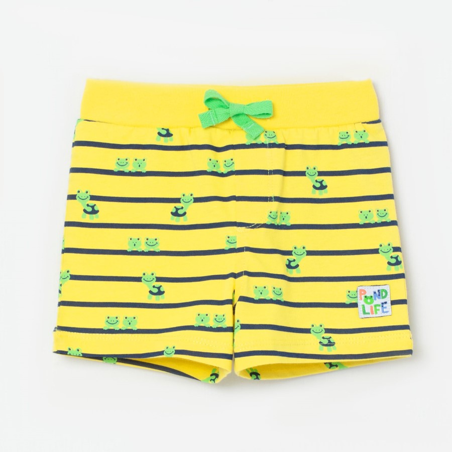 картинка Шорты для мальчика CSNB 70055-30-279 Желтый от магазина детских товаров ALiSa