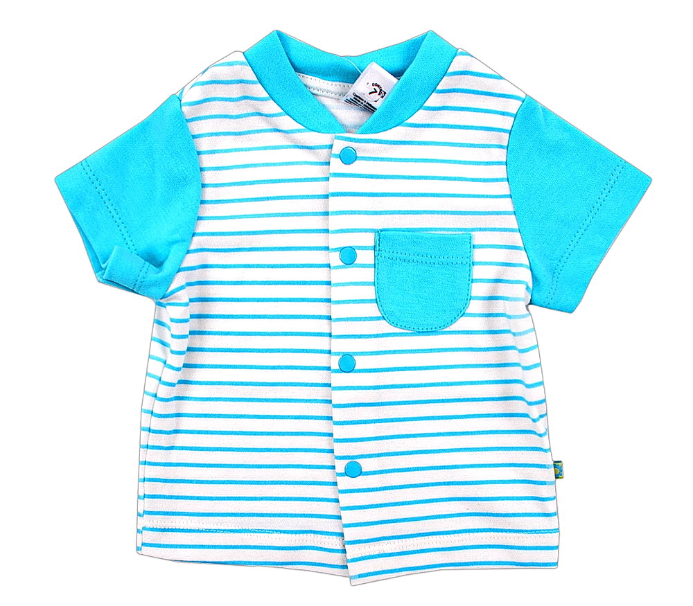 картинка Кофточка для мальчика Crockid К 300050 бирюзово голубая от магазина детских товаров ALiSa