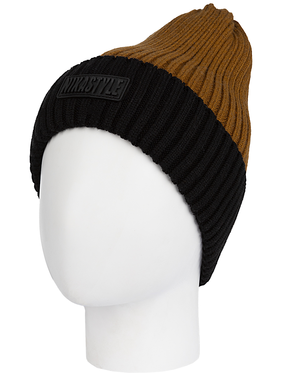 картинка Шапка зимняя для мальчика NIKASTYLE 11з16124 Горчица от магазина детских товаров ALiSa