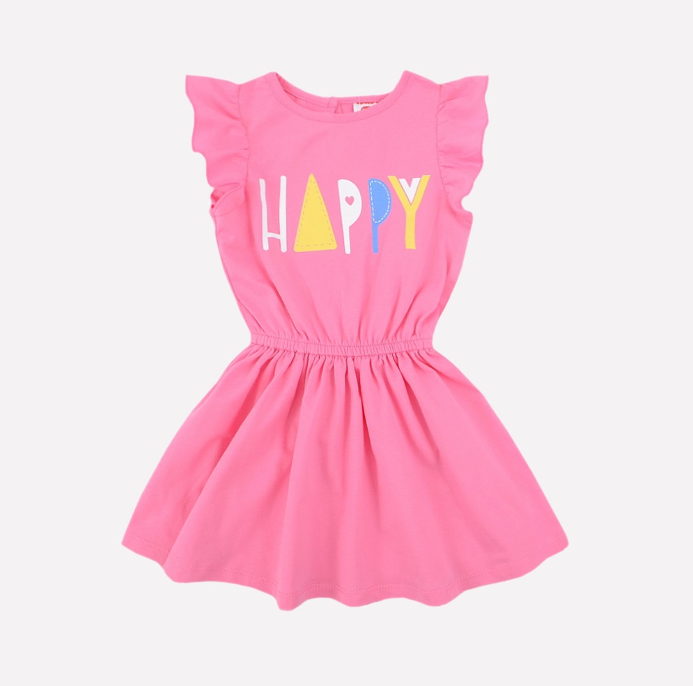 картинка Платье для девочки Crockid К 5638 лососево-розовый от магазина детских товаров ALiSa
