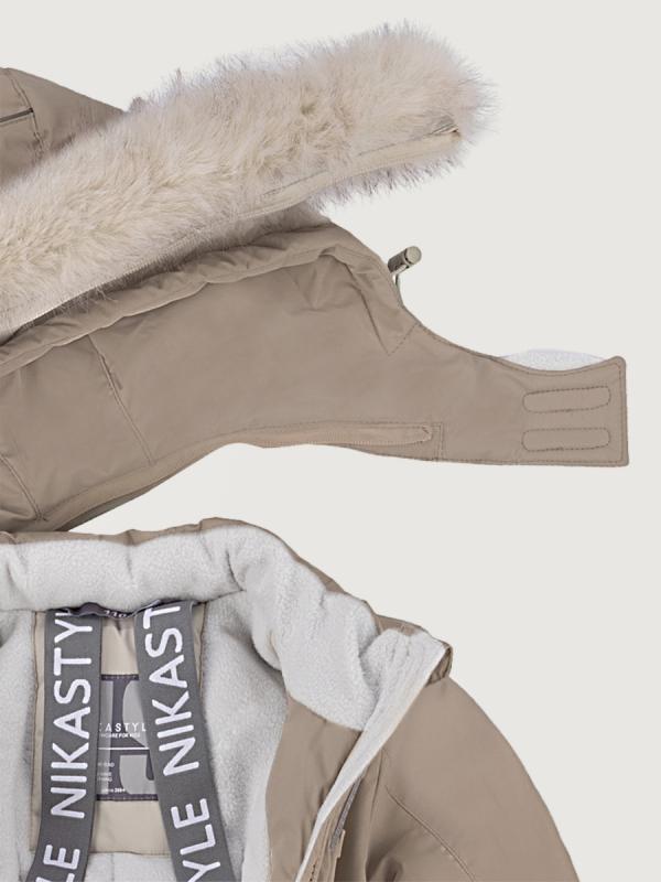 картинка Комбинезон для девочки NIKASTYLE 8з5025 Какао от магазина детских товаров ALiSa