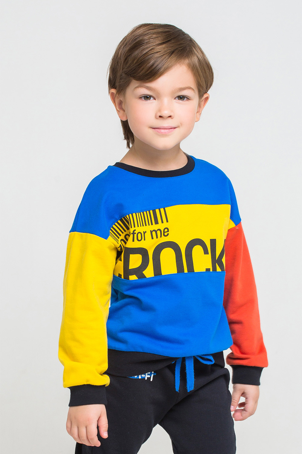 картинка Джемпер для мальчика Crockid КР 300816 ярко-синий к228 от магазина детских товаров ALiSa
