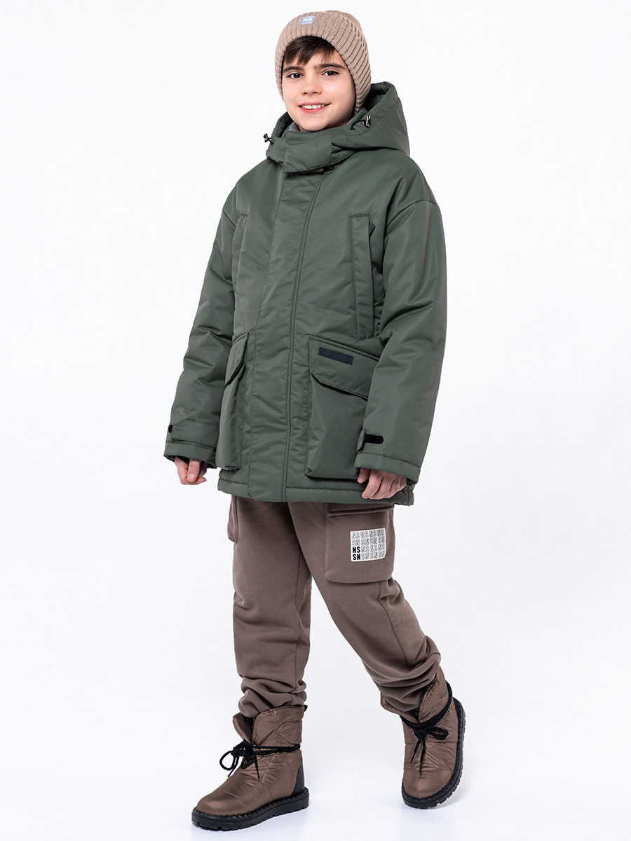 картинка Куртка зимняя для мальчика NIKASTYLE 4з4124 Кипарис от магазина детских товаров ALiSa