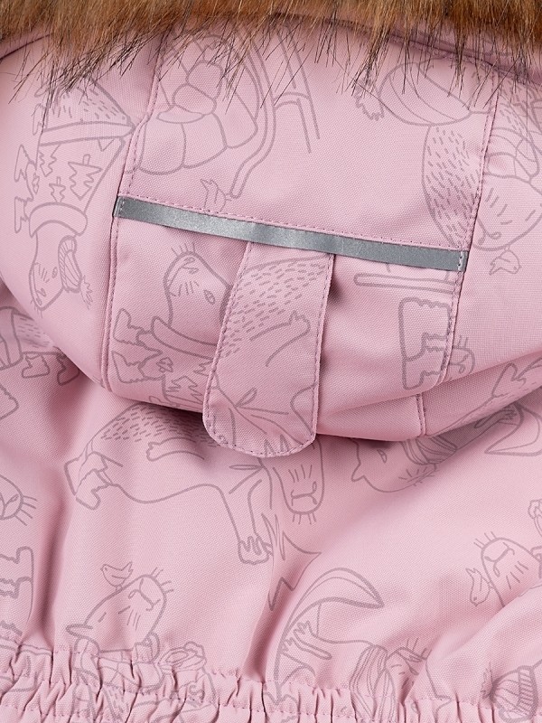 картинка Комплект зимний для девочки NIKASTYLE 7з0224 Пудра серый от магазина детских товаров ALiSa