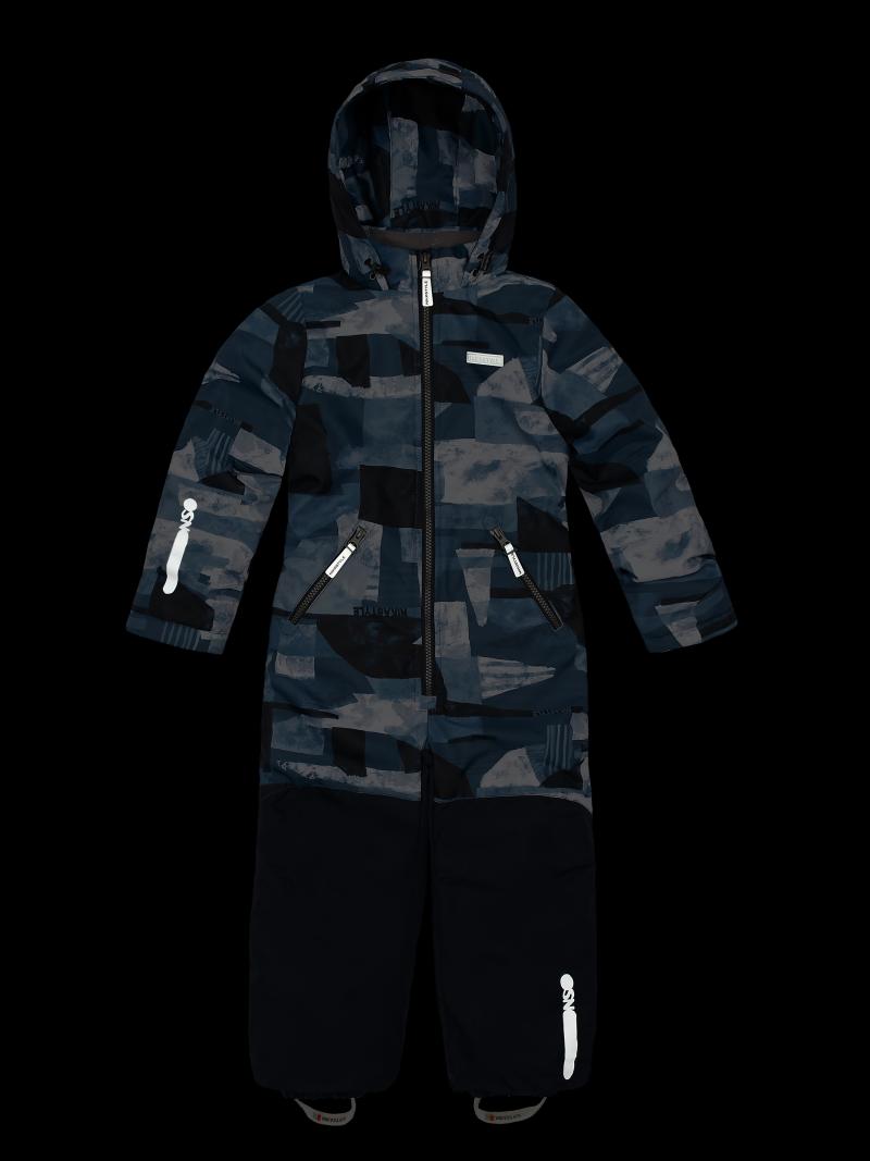 картинка Комбинезон утеплённый для мальчика NIKASTYLE 8м1125 Джинс неви от магазина детских товаров ALiSa