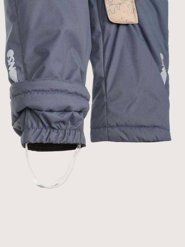 картинка Комбинезон для девочки NIKASTYLE 8з0425 Латте Серый от магазина детских товаров ALiSa