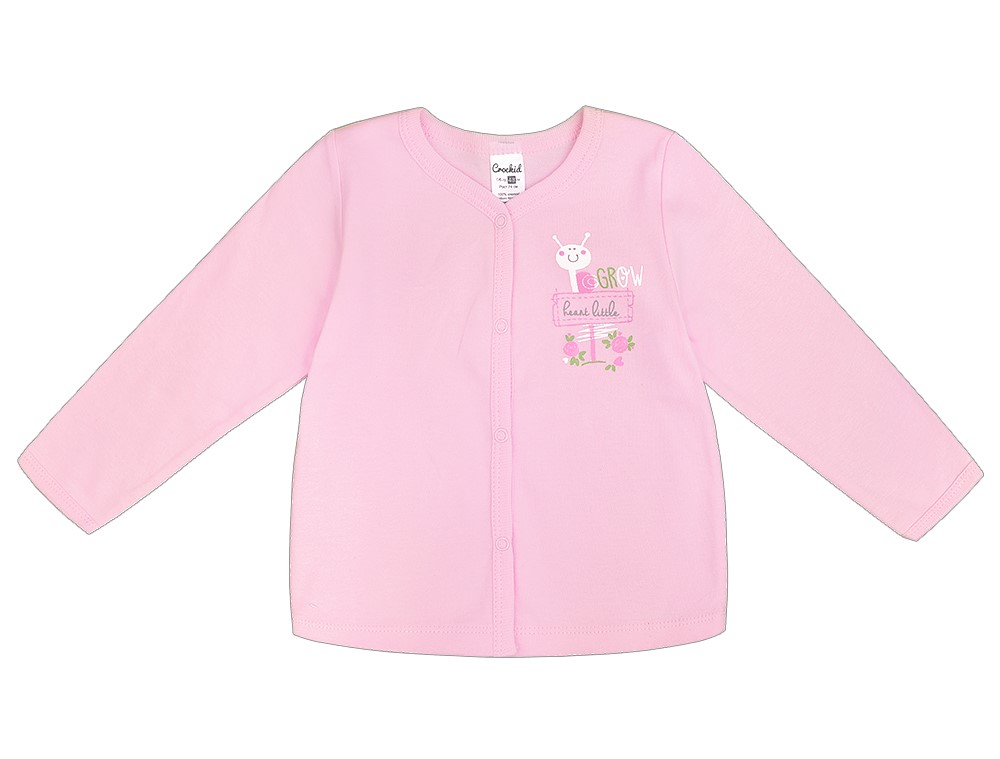 картинка Кофточка для девочки Crockid К 300450 нежно-розовый от магазина детских товаров ALiSa