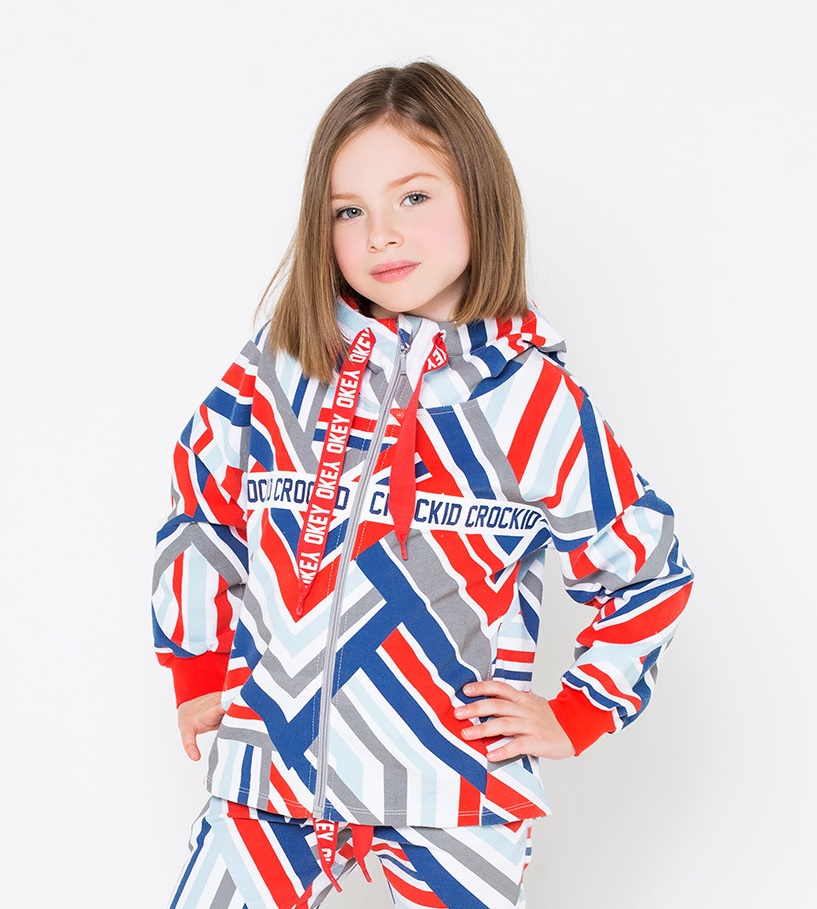 картинка Куртка для девочки Crockid КР 300598 линия спорта к199 от магазина детских товаров ALiSa