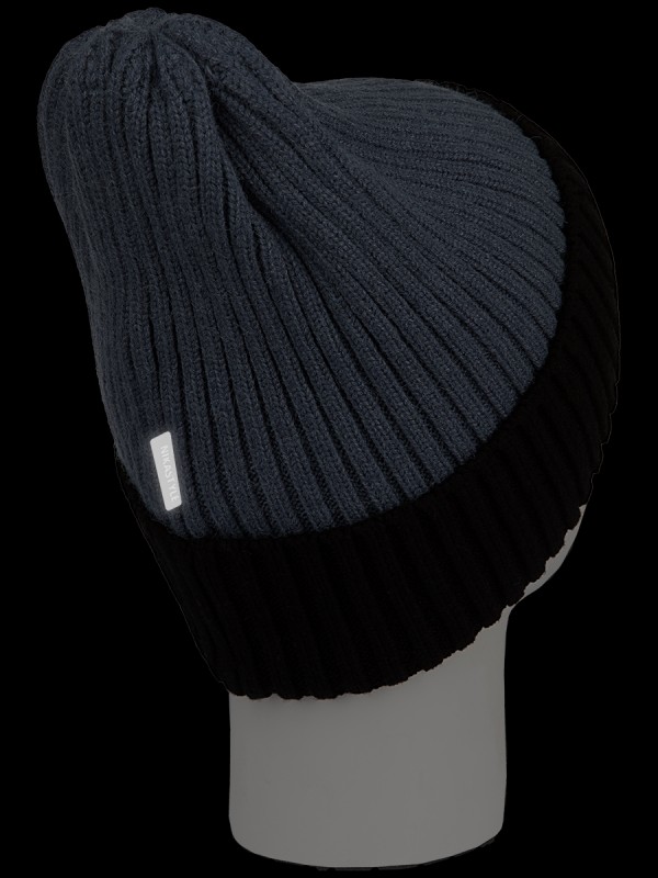 картинка Шапка зимняя для мальчика NIKASTYLE 11з16124 Джинс от магазина детских товаров ALiSa