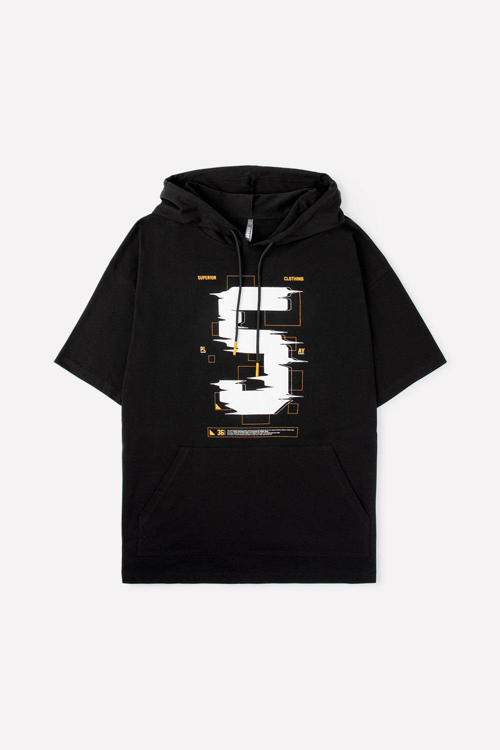 картинка Футболка для мальчика КБ 301553 черный к58 от магазина детских товаров ALiSa