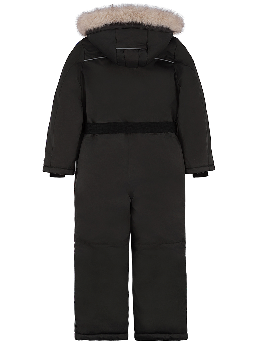 картинка Комбинезон зимний для девочки NIKASTYLE 8з6624 з24 Черный шоколад от магазина детских товаров ALiSa