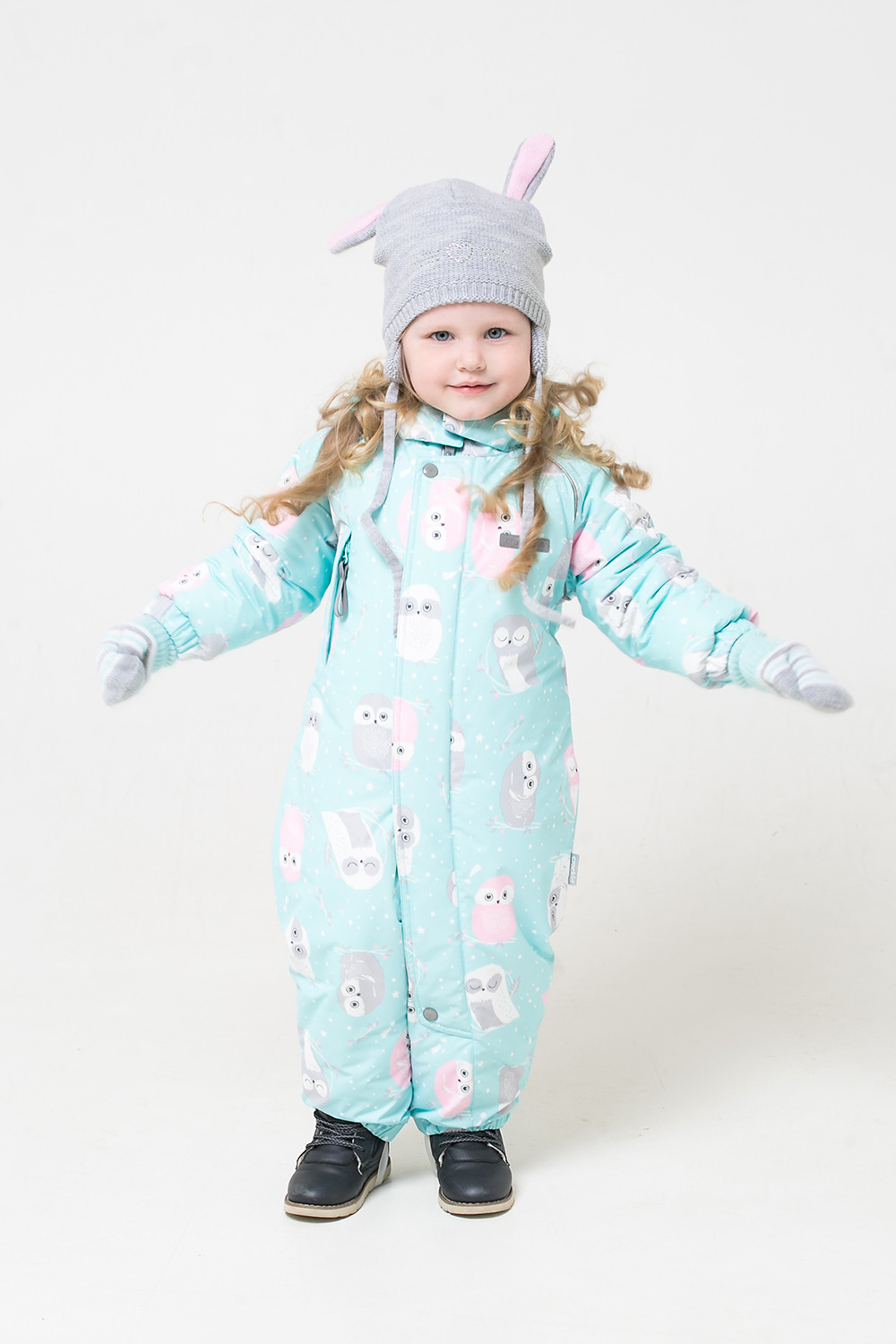 картинка Комбинезон зимний для девочки Crockid ВК 60041/н/2 УЗГ от магазина детских товаров ALiSa
