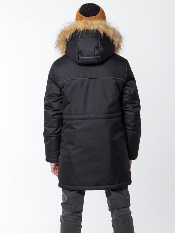 картинка Куртка зимняя для мальчика NIKASTYLE 4з3724 Черный от магазина детских товаров ALiSa