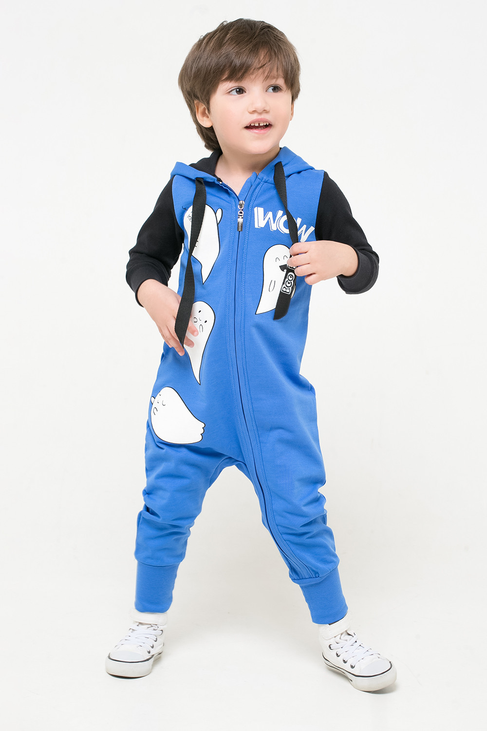 картинка Комбинезон для мальчиков Crockid КР 6329 ярко-голубой к266 от магазина детских товаров ALiSa