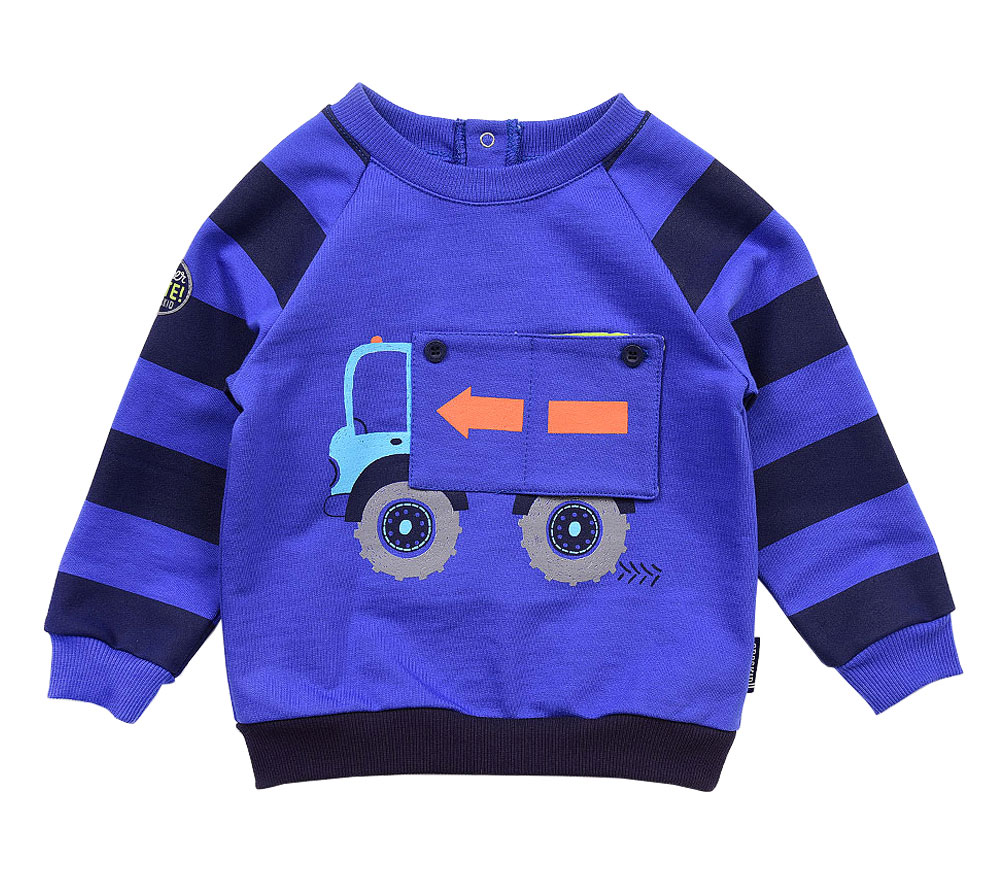 картинка Джемпер для мальчика Crockid КР 300052 синий штром1 к122 от магазина детских товаров ALiSa