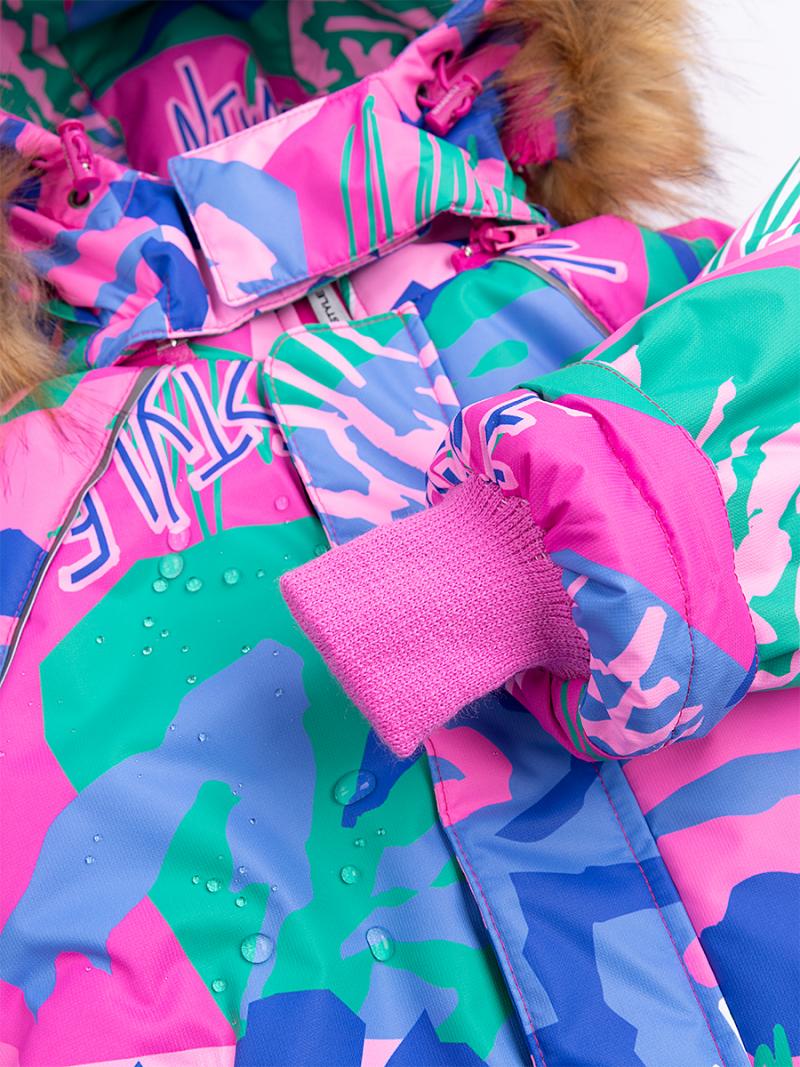 картинка Комбинезон зимний для девочки NIKASTYLE 8з0223 пудра фуксия от магазина детских товаров ALiSa