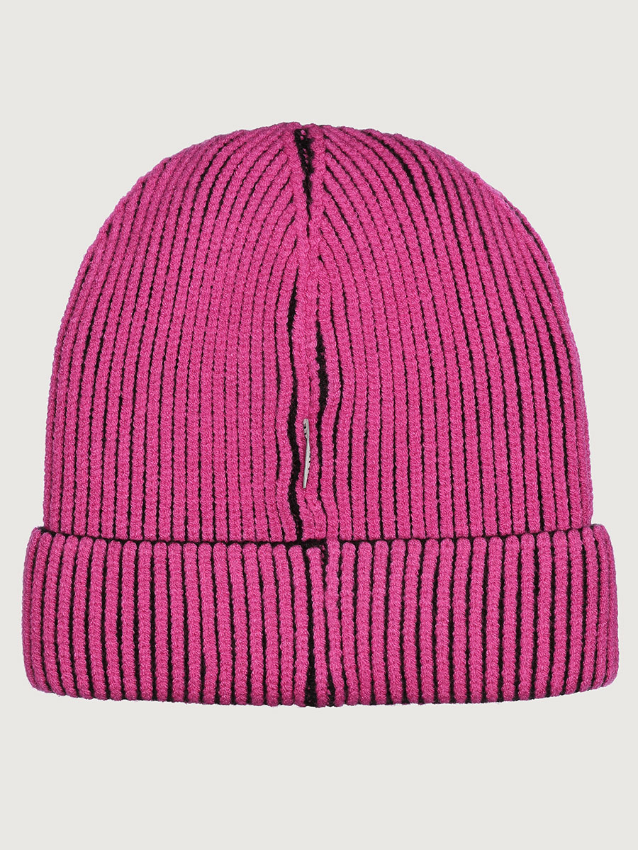 картинка Шапка для девочки NIKASTYLE 11м11025 Фуксия черный от магазина детских товаров ALiSa
