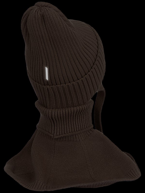 картинка Комплект шапка манишка для мальчика NIKASTYLE 12з16024 Орех от магазина детских товаров ALiSa