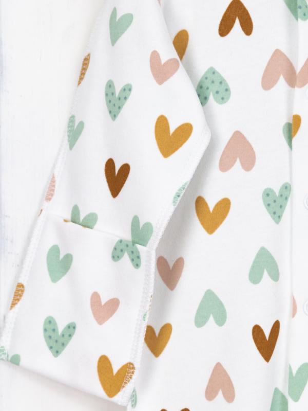 картинка Комбинезон детский Baby Boom К332/10008-И(Н) Сердечки на сахаре я733 от магазина детских товаров ALiSa