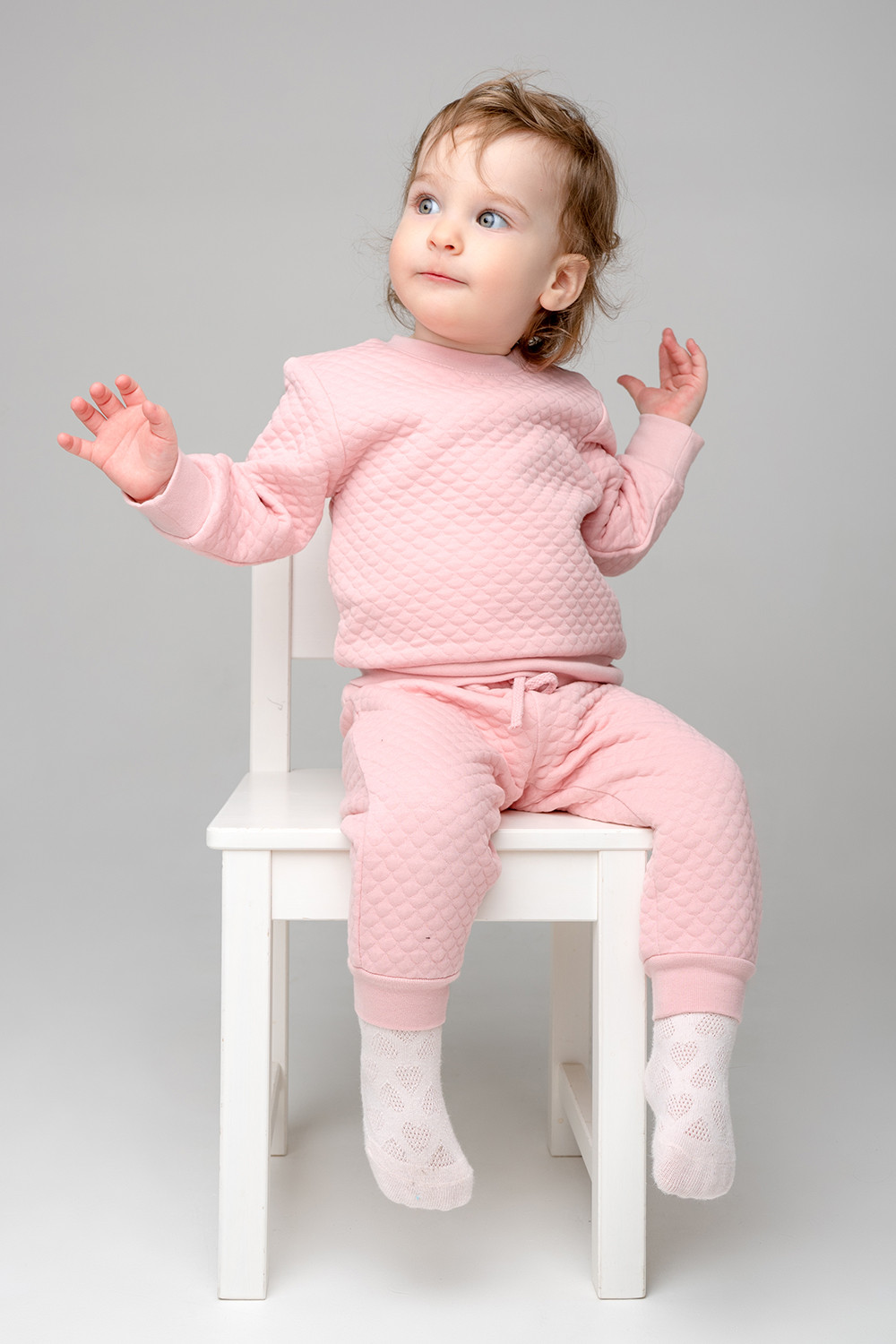 картинка Джемпер для девочки Crockid К 301955 розовый жемчуг (ёжики) я113 от магазина детских товаров ALiSa