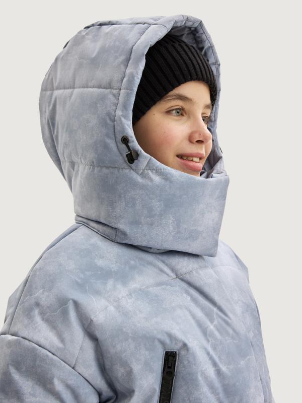 картинка Пальто для девочки NIKASTYLE 6з7425 Лед от магазина детских товаров ALiSa