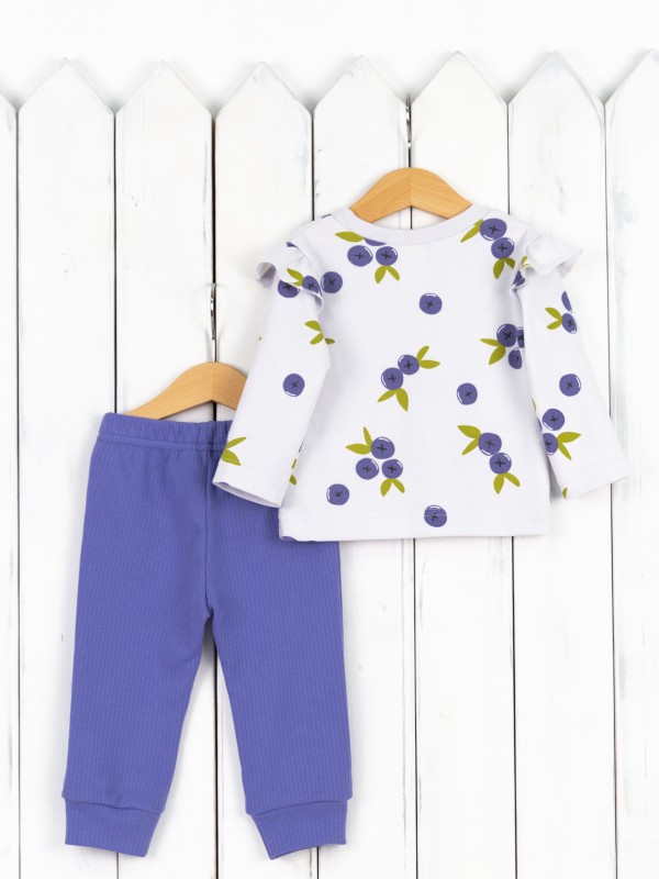 картинка Комплект для девочки Baby Boom КД521/1-И я727 Голубика + сиреневый от магазина детских товаров ALiSa